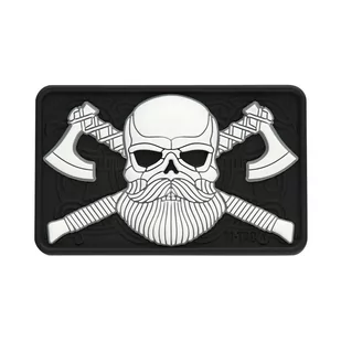 M-Tac - Naszywka - Bearded Skull - 3D PVC  - 51113236 - Odzież taktyczna i umundurowanie - miniaturka - grafika 1
