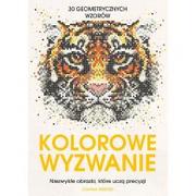 Poradniki hobbystyczne - Olesiejuk Sp. z o.o. Kolorowe wyzwanie 30 geometrycznych wzorów Joanna Webster - miniaturka - grafika 1