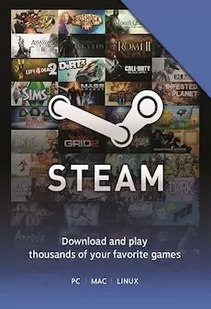 Steam Gift Card 800 TWD Steam Key - For TWD Currency Only - Kody i doładowania cyfrowe - miniaturka - grafika 1