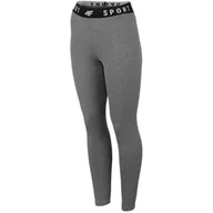 Legginsy - Legginsy 4F W H4Z22 SPDF351 (kolor Szary/Srebrny, rozmiar S) - miniaturka - grafika 1