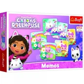 Gry karciane - Trefl: Gra pamięci Gabby's Dollhouse - miniaturka - grafika 1