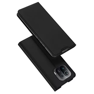 Dux Ducis Skin Pro kabura etui pokrowiec z klapką Xiaomi Mi 11 Pro czarny - Etui i futerały do telefonów - miniaturka - grafika 1