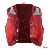 Plecaki - Plecak Salomon Active Skin 12 Set C21 (kolor Czerwony, rozmiar M) - miniaturka - grafika 1
