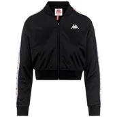 Bluzy damskie - Kappa Damska bluza z zamkiem błyskawicznym, poliester, Sport Street, 222 Band ASBER - miniaturka - grafika 1