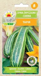 Toraf Cukinia Tapir nasiona warzyw 3g 00079 - Nasiona i cebule - miniaturka - grafika 1