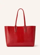 Torebki damskie - Christian Louboutin Torba Shopper Cabata Small rot - miniaturka - grafika 1
