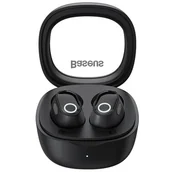 Słuchawki - BASEUS Bowie WM02 Czarne - miniaturka - grafika 1