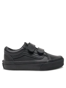 Vans Sneakersy Old Skool V Classic VN000CYAHF91 Czarny - Buty dla chłopców - miniaturka - grafika 1