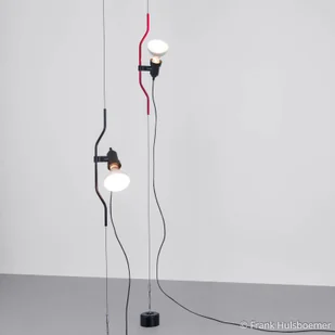 FLOS Lampa wisząca designerska PARENTESI, czarny, salon / jadalnia, metal, design - Lampy sufitowe - miniaturka - grafika 1