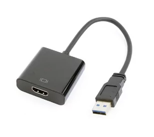 Gembird Adapter AV USB 3.0 > HDMI full HD czarny A-USB3-HDMI-02 - Akcesoria do tabletów i e-booków - miniaturka - grafika 1