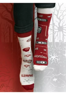 Skarpety Szare komórki 35-38 Nowa - Moda i uroda - miniaturka - grafika 2