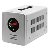 Zasilacze awaryjne UPS - QOLTEC ZASILACZ AWARYJNY PURE SINE WAVE UPS | 500VA | 350W | SZARY - miniaturka - grafika 1