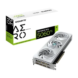 GIGABYTE GeForce RTX 5060 Ti AERO OC 8G NVIDIA 8 GB GDDR7 GV-N506TAERO OC-8GD - Karty graficzne - miniaturka - grafika 1