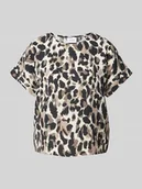 Bluzki damskie - Bluzka o kroju regular fit z okrągłym dekoltem model ‘JOSA’ - miniaturka - grafika 1