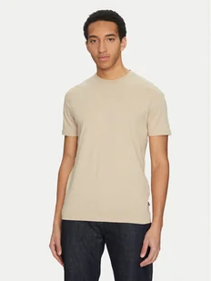 BOSS T-Shirt Thompson 01 50468347 Beżowy Regular Fit - Koszulki męskie - miniaturka - grafika 1