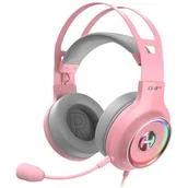 Słuchawki - Edifier G4 TE Różowe - miniaturka - grafika 1