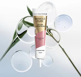 MAX FACTOR Miracle Pure Cream Blush 04 Blooming Berry - Róże do policzków - miniaturka - grafika 6