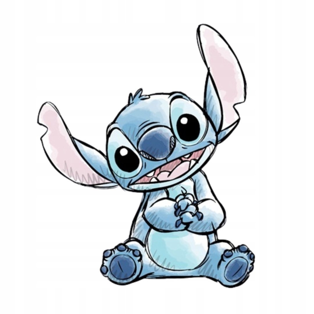 Poduszka Stitch Disney Licencyjna Kształtka Dekoracyjna do Pokoju