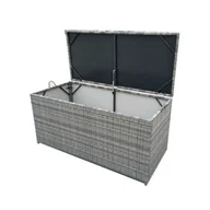 Skrzynie ogrodowe - London Skrzynia na poduszki szary. - miniaturka - grafika 1