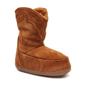 Śniegowce damskie - INUIKII Śniegowce COWBOY | zamsz - miniaturka - grafika 1