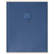 Kalendarze - Kalendarz książkowy B6 Plus 2020 niebieski cristal - miniaturka - grafika 1