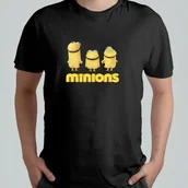 Koszulki męskie - Koszulka Męski T-shirt Z Nadrukiem Minionki r. L - miniaturka - grafika 1