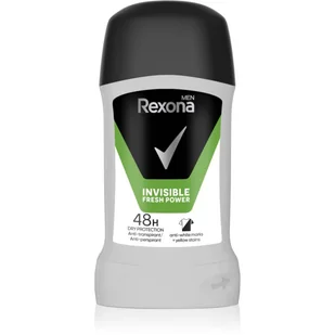 Rexona Motion Sense Men Dezodorant sztyft Invisible Fresh Power 48H 50ml - Dezodoranty i antyperspiranty męskie - miniaturka - grafika 1