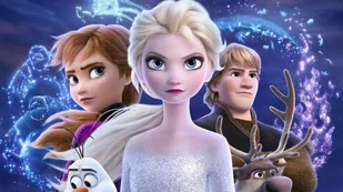 PUZZLE Kraina Lodu Elsa Anna Olaf Frozen A3 252 el z Nadrukiem+IMIĘ Pudełko - Puzzle - miniaturka - grafika 1