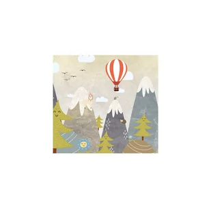 Mural dzicięcy Baloon lot balonem 300 x 280 cm - Fototapety - miniaturka - grafika 1