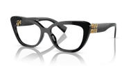 Okulary korekcyjne, oprawki, szkła - Okulary korekcyjne Miu Miu MU 05VV 1AB1O1 - miniaturka - grafika 1