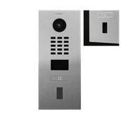 Wideodomofony - Wideodomofon IP DoorBird D2101FV EKEY szczotkowana stal nierdzewna - miniaturka - grafika 1