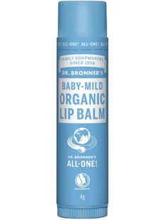 Dr. Bronner's Dr Bronners Dr Bronners Baby-Mild balsam do ust nieperfumowane 4 g - Balsamy do ust Dr. Bronner's Dr Bronners Dr Bronners Baby-Mild balsam do ust nieperfumowane 4 g - Balsamy do ust - miniaturka - grafika 2