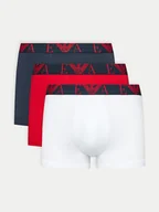 Majtki męskie - Emporio Armani Underwear Komplet 3 par bokserek 111357 4F715 75236 Kolorowy - miniaturka - grafika 1