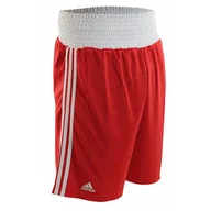 Rękawice bokserskie - Szorty bokserskie Adidas AIBA Czerwony/Biały - Rozmiar: XL - miniaturka - grafika 1