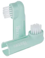 Higiena jamy ustnej zwierząt - Kerbl Szczoteczki do zębów dla psów 6cm 2 szt. - miniaturka - grafika 1