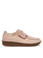 Półbuty damskie - Clarks Półbuty Funny Dream 26182263 Różowy - miniaturka - grafika 1