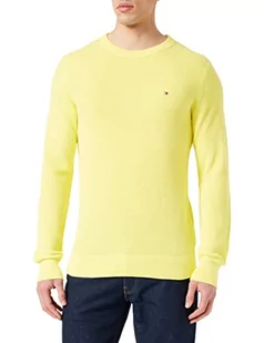 Tommy Hilfiger sweter męski, Citrus Yellow, M - Swetry męskie - miniaturka - grafika 1