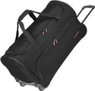 Torby podróżne - Torba podróżna na kółkach Travelite Basics Fresh 89L Czarna - miniaturka - grafika 1