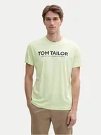 Koszulki męskie - Tom Tailor T-Shirt 1045940 Zielony Regular Fit - miniaturka - grafika 1