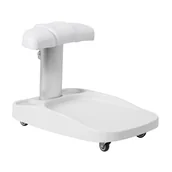 Pozostałe akcesoria kosmetyczne - Wózek do brodzika Azzurro biały - miniaturka - grafika 1