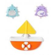 Zabawki do kąpieli - Zabawki do kąpieli ZOO Tip & Spin Boat Skip Hop - miniaturka - grafika 1