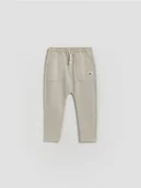 Spodenki dla niemowląt - Reserved - Bawełniane legginsy - jasnoszary - miniaturka - grafika 1