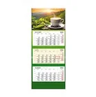 Kalendarze - Kalendarz 2026 trójdzielny Kawa - miniaturka - grafika 1