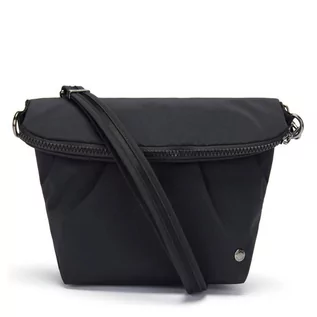 Torby podróżne - Torebka damska antykradzieżowa Pacsafe Citysafe CX Convertible Crossbody Econyl czarny - grafika 1