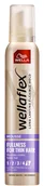 Kosmetyki do stylizacji włosów - Wella Wellaflex Fullness, pianka do włosów, 200ml - miniaturka - grafika 1