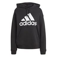 Bluzy damskie - adidas Damska bluza z kapturem W Bl Ft O Hd - miniaturka - grafika 1