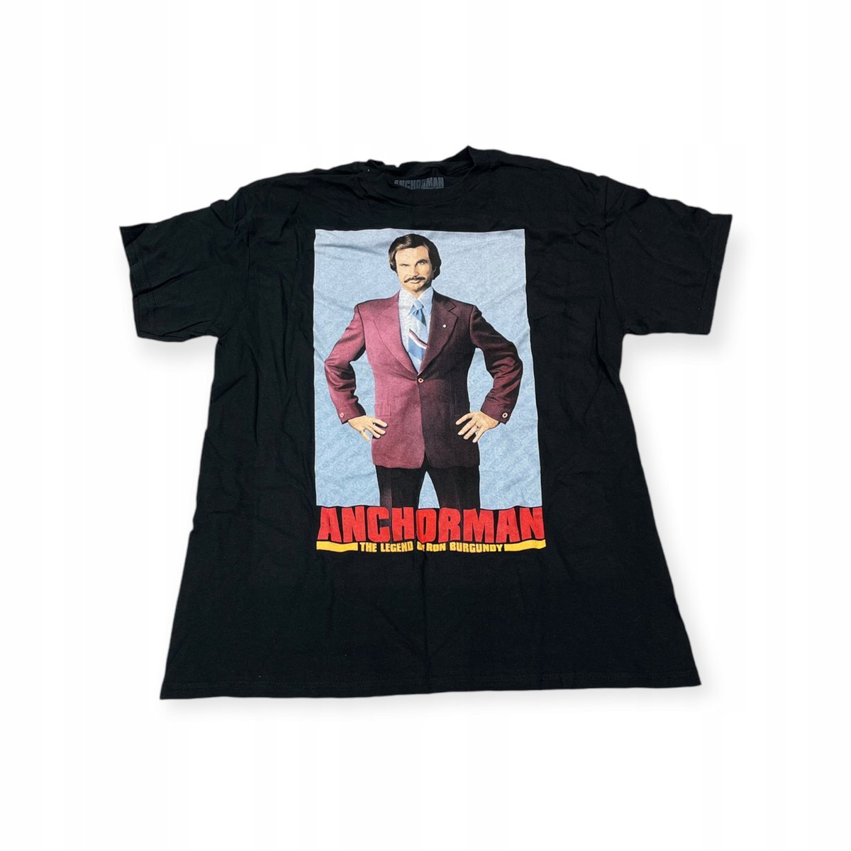 Koszulka T-shirt męski okrągły dekolt SPENCER'S ANCHORMAN M