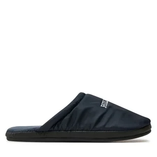 Kapcie Tommy Hilfiger Homeslipper FM0FM05225 Granatowy - Kapcie męskie - miniaturka - grafika 1