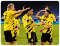 Podkładki pod mysz - PODKŁADKA POD MYSZKĘ BORUSSIA DORTMUND 23x19CM DO LAPTOPA - miniaturka - grafika 1