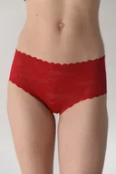 Majtki damskie - Figi Bellie Maxi Czerwone (Rozmiar S) - miniaturka - grafika 1